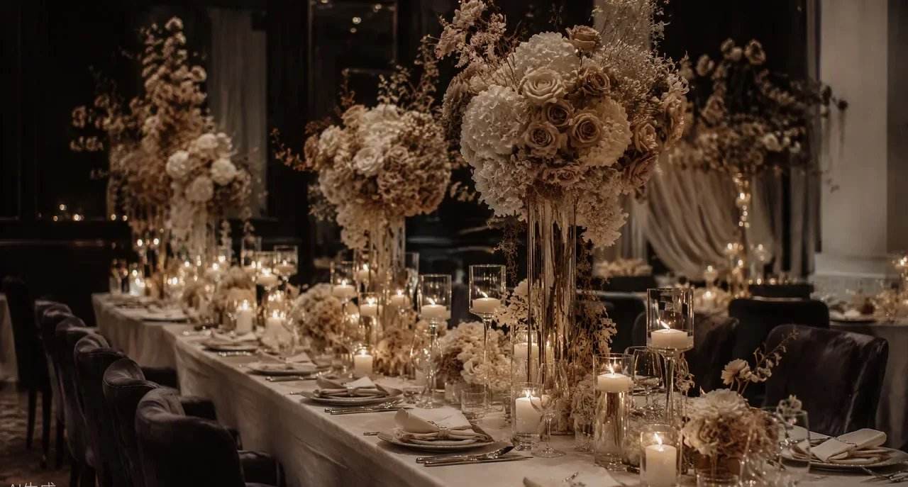 Wedding Design im Kerzenlicht